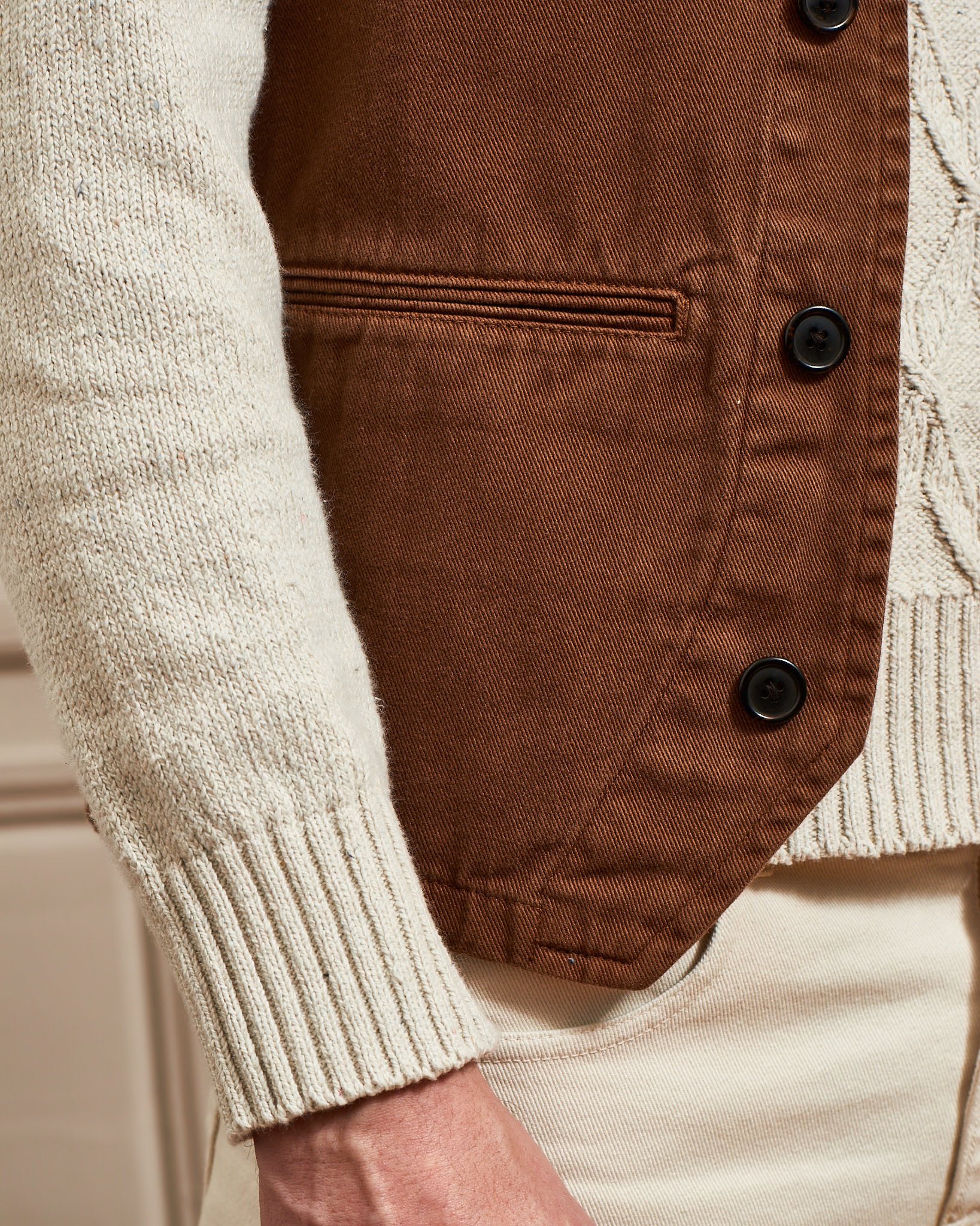 Gilet DANIEL - Cuir