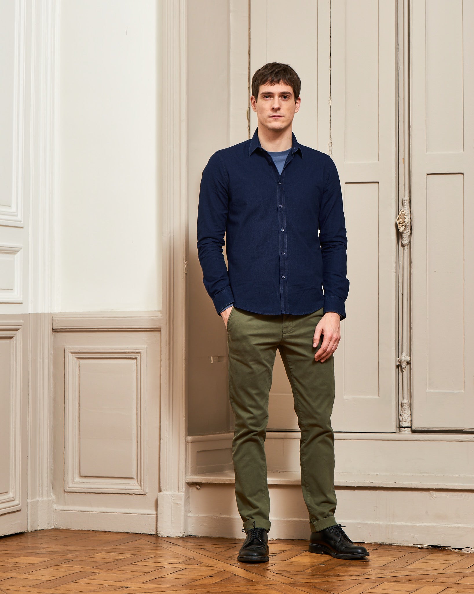 Chemise DAWSON - Indigo