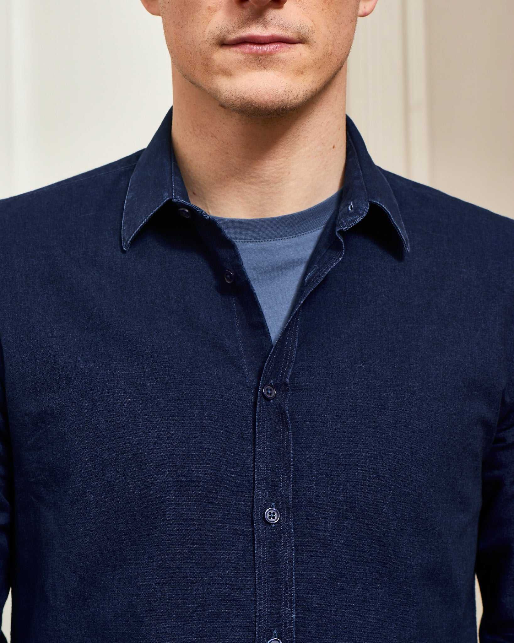 Chemise DAWSON - Indigo