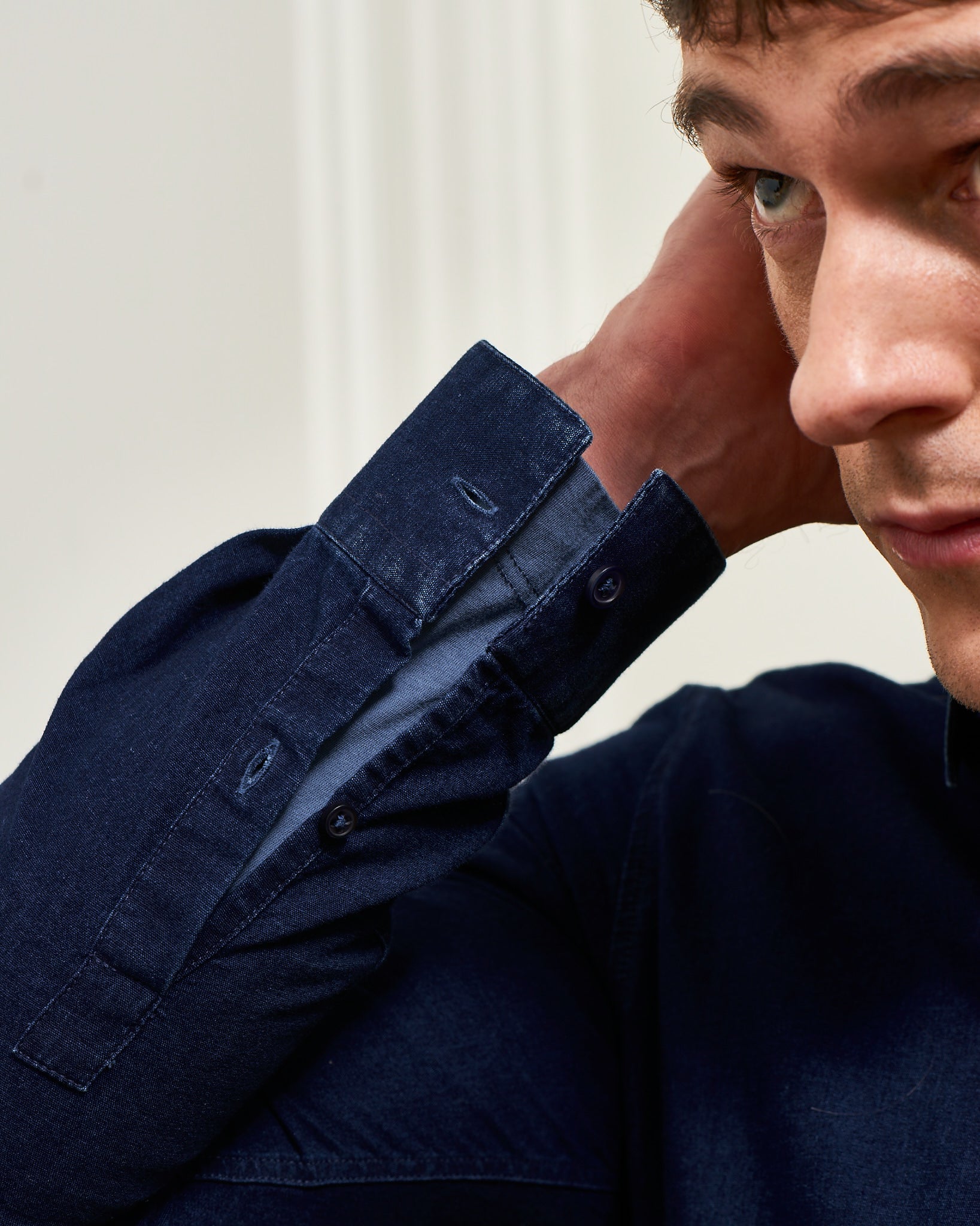 Chemise DAWSON - Indigo