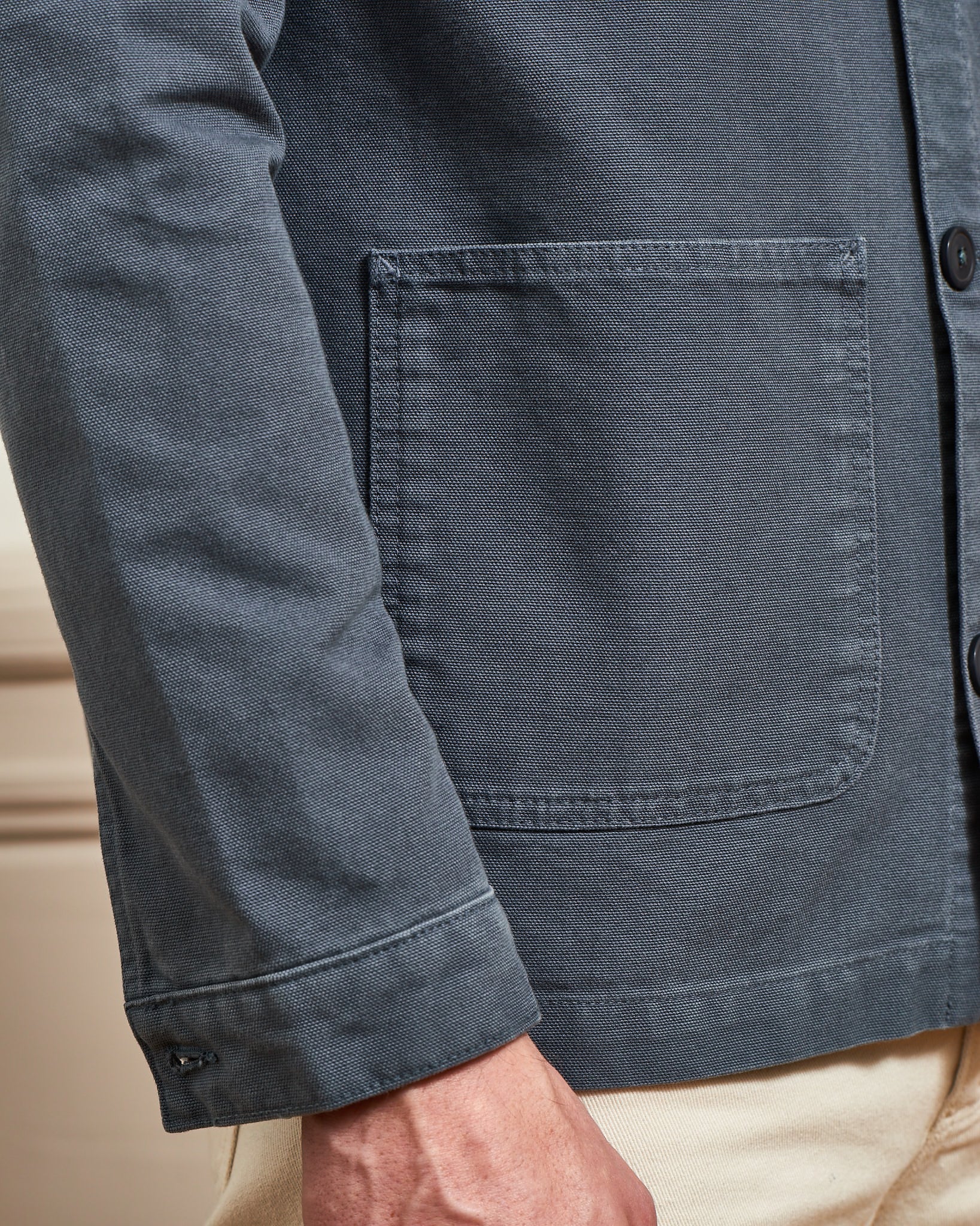 Veste de peintre DELAUNAY - Bleu ardoise