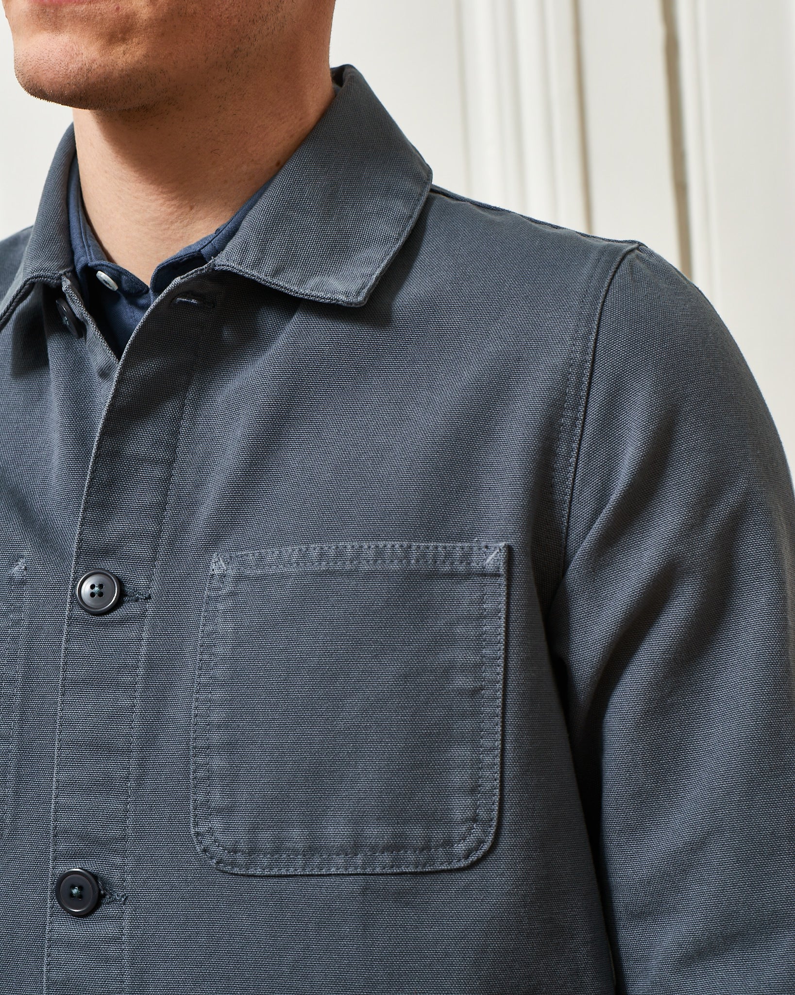 Veste de peintre DELAUNAY - Bleu ardoise
