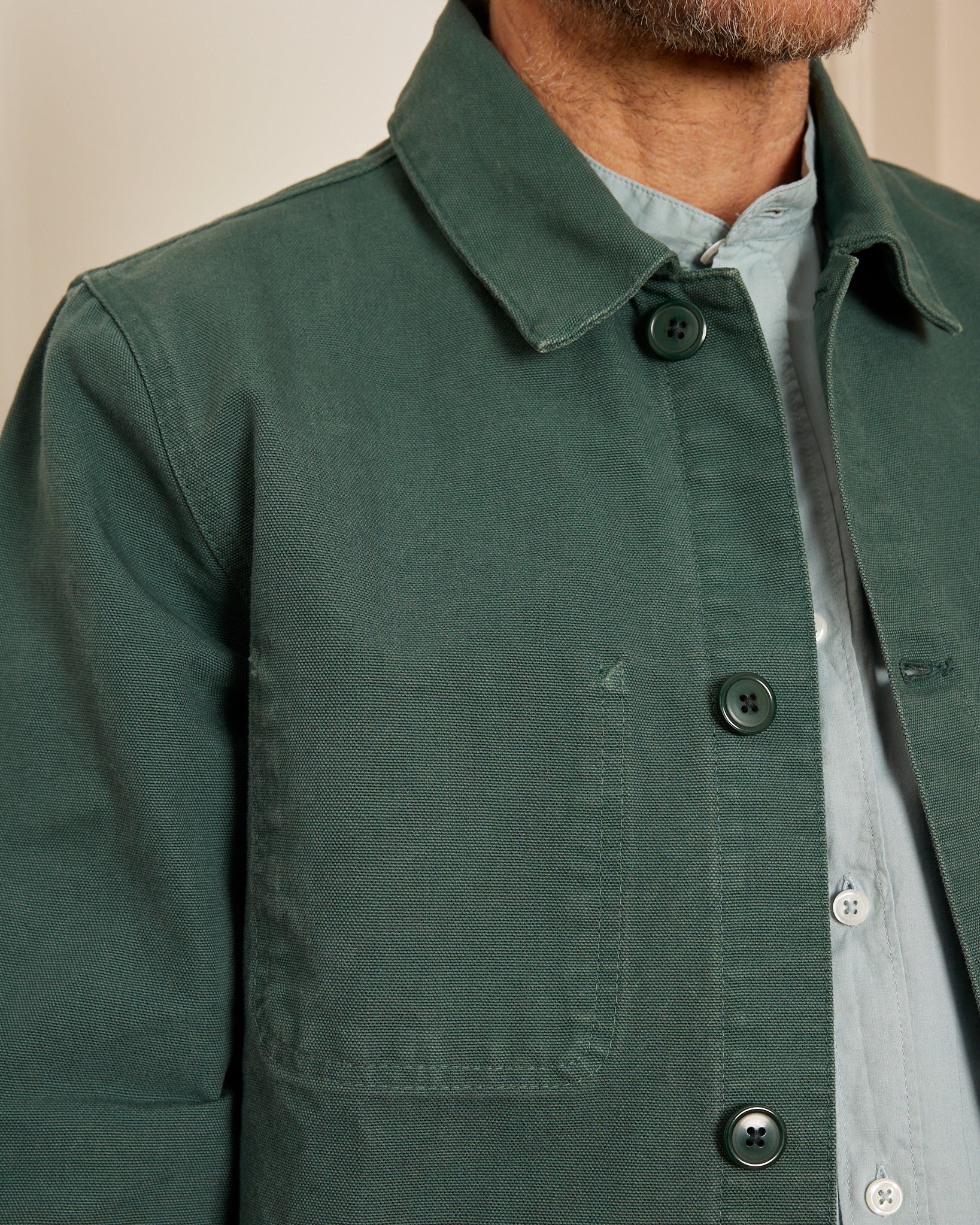Veste de peintre DELAUNAY - Vert Empire
