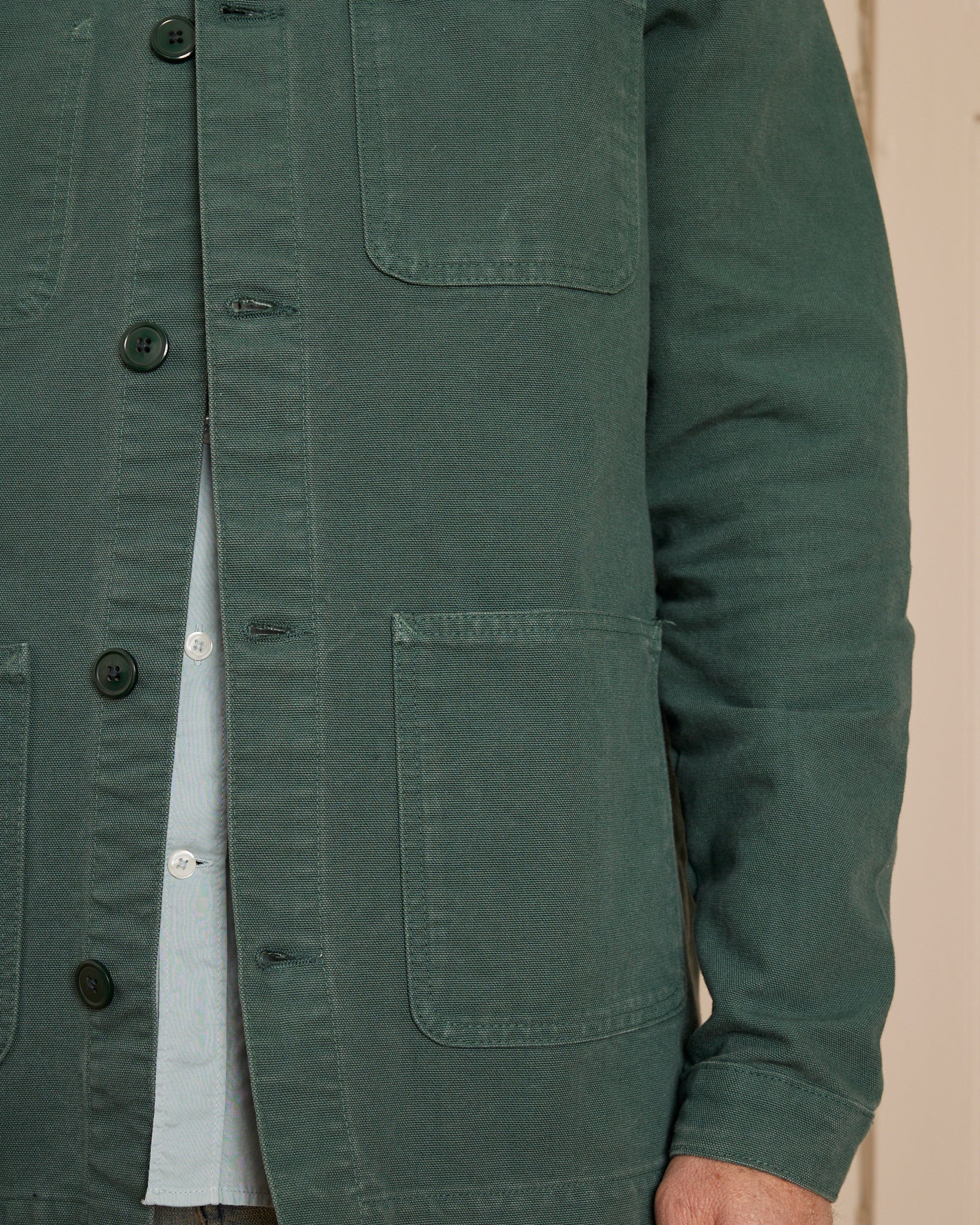 Veste de peintre DELAUNAY - Vert Empire