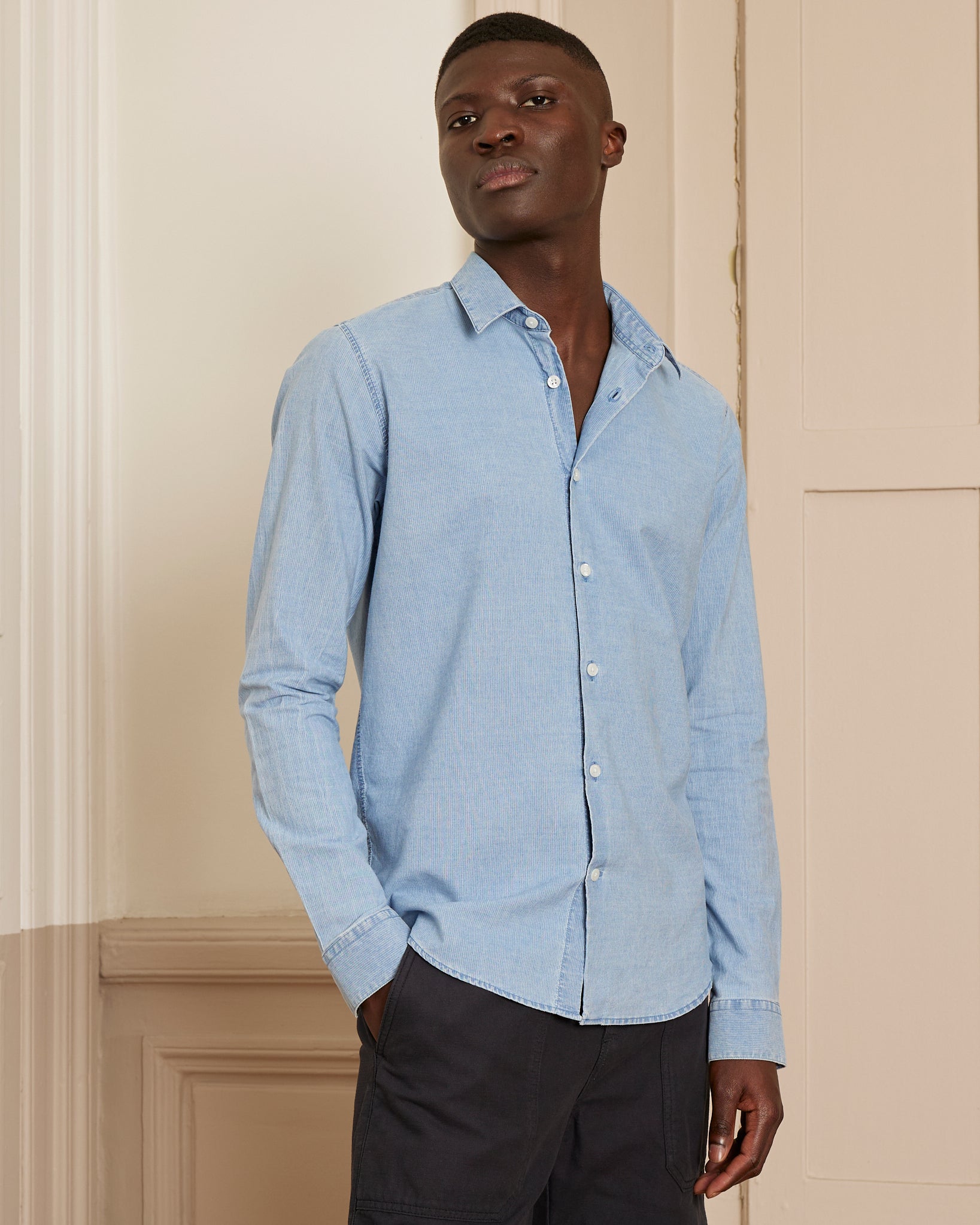 Chemise DELMAS - Ciel