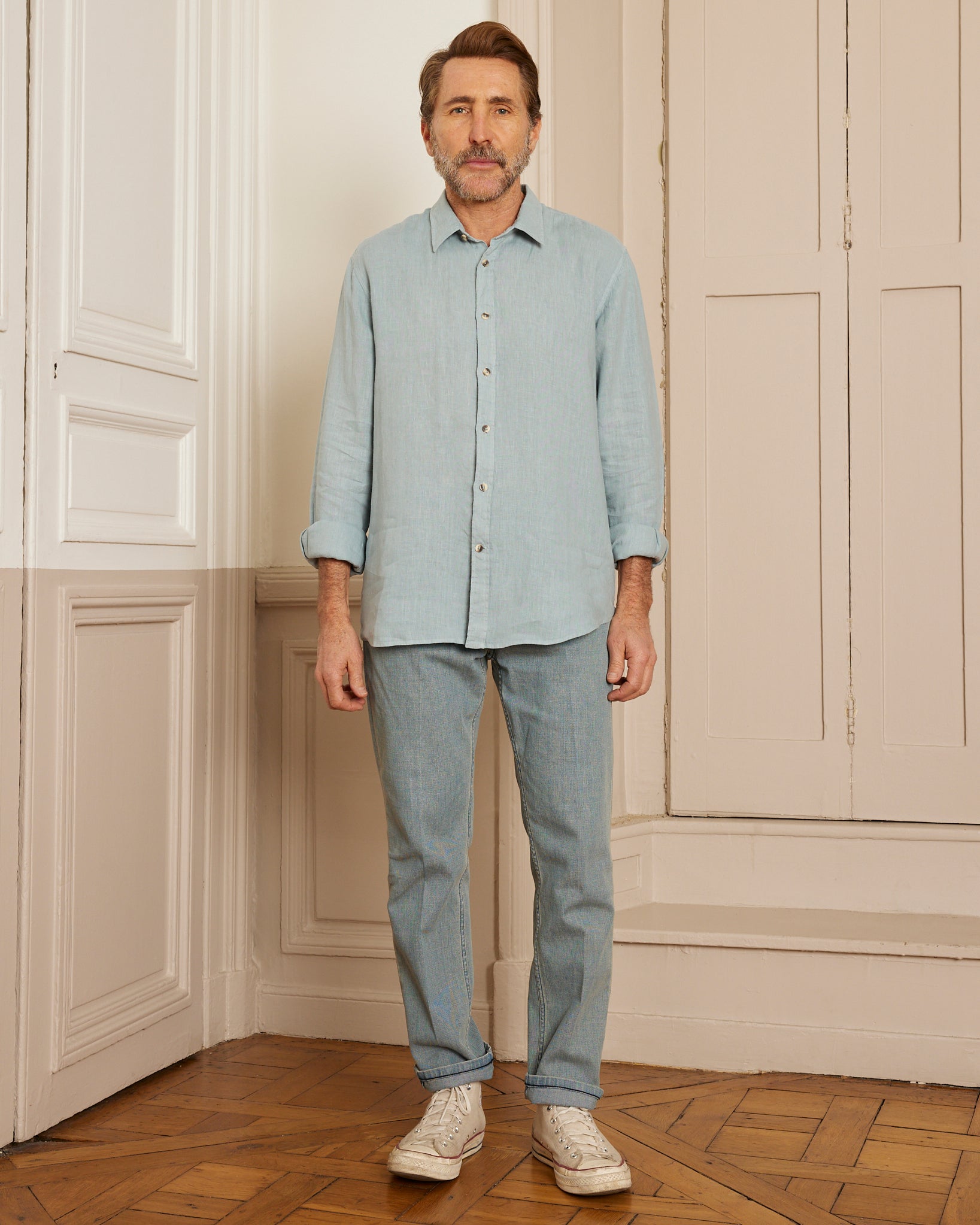 Chemise DEMASSIEUX - Bleu Bahamas