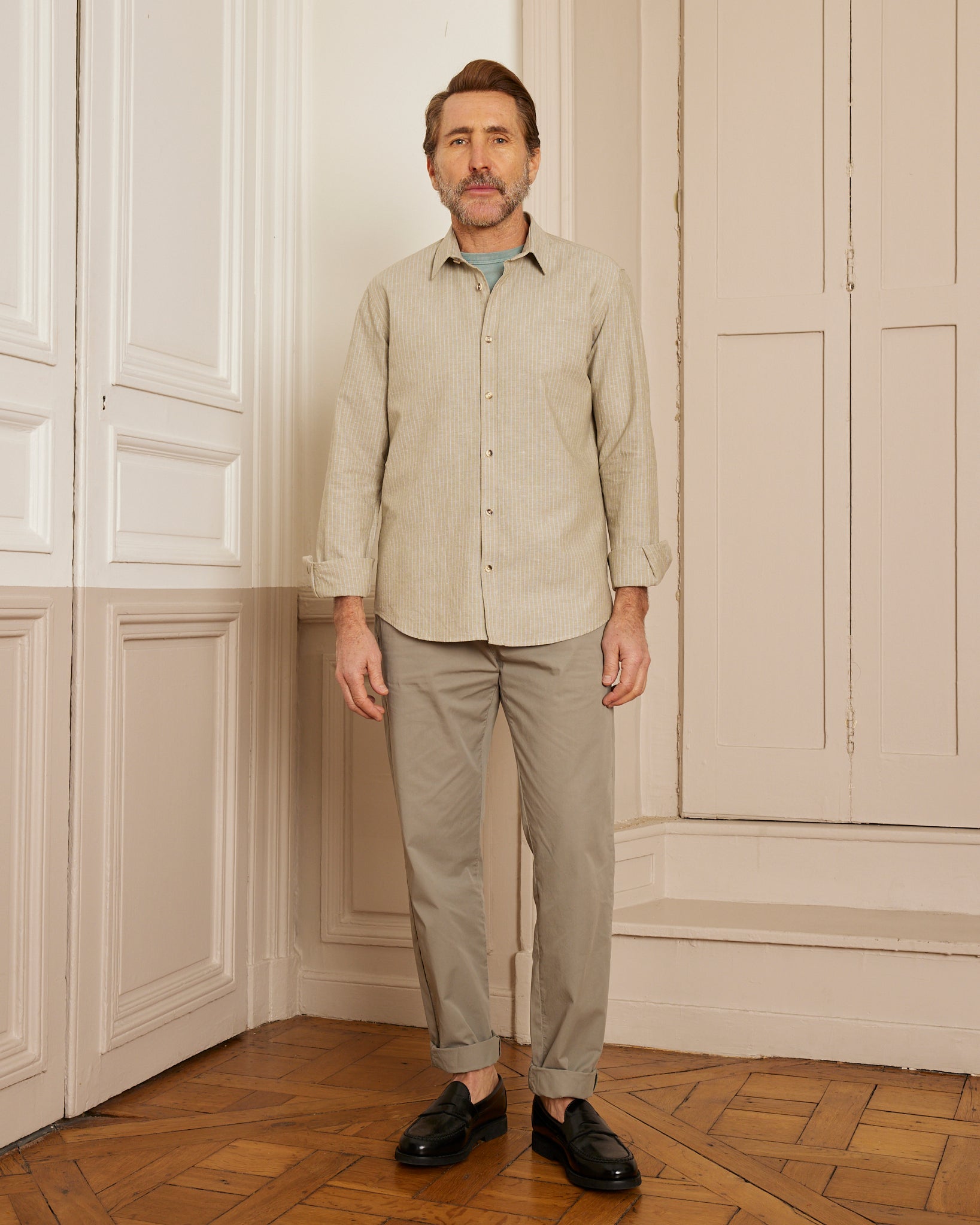 Chemise DORE - Bronze / Ciel