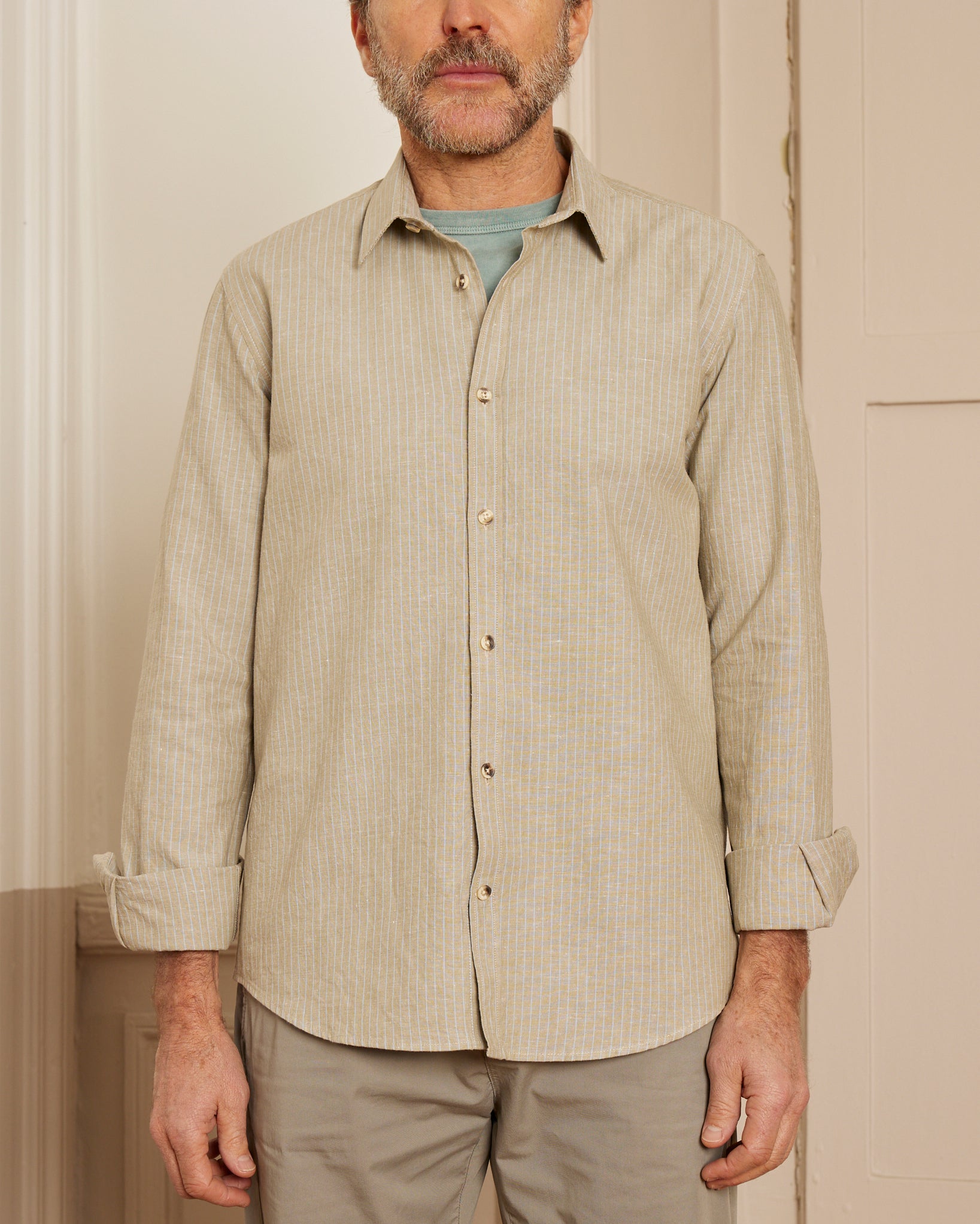 Chemise DORE - Bronze / Ciel