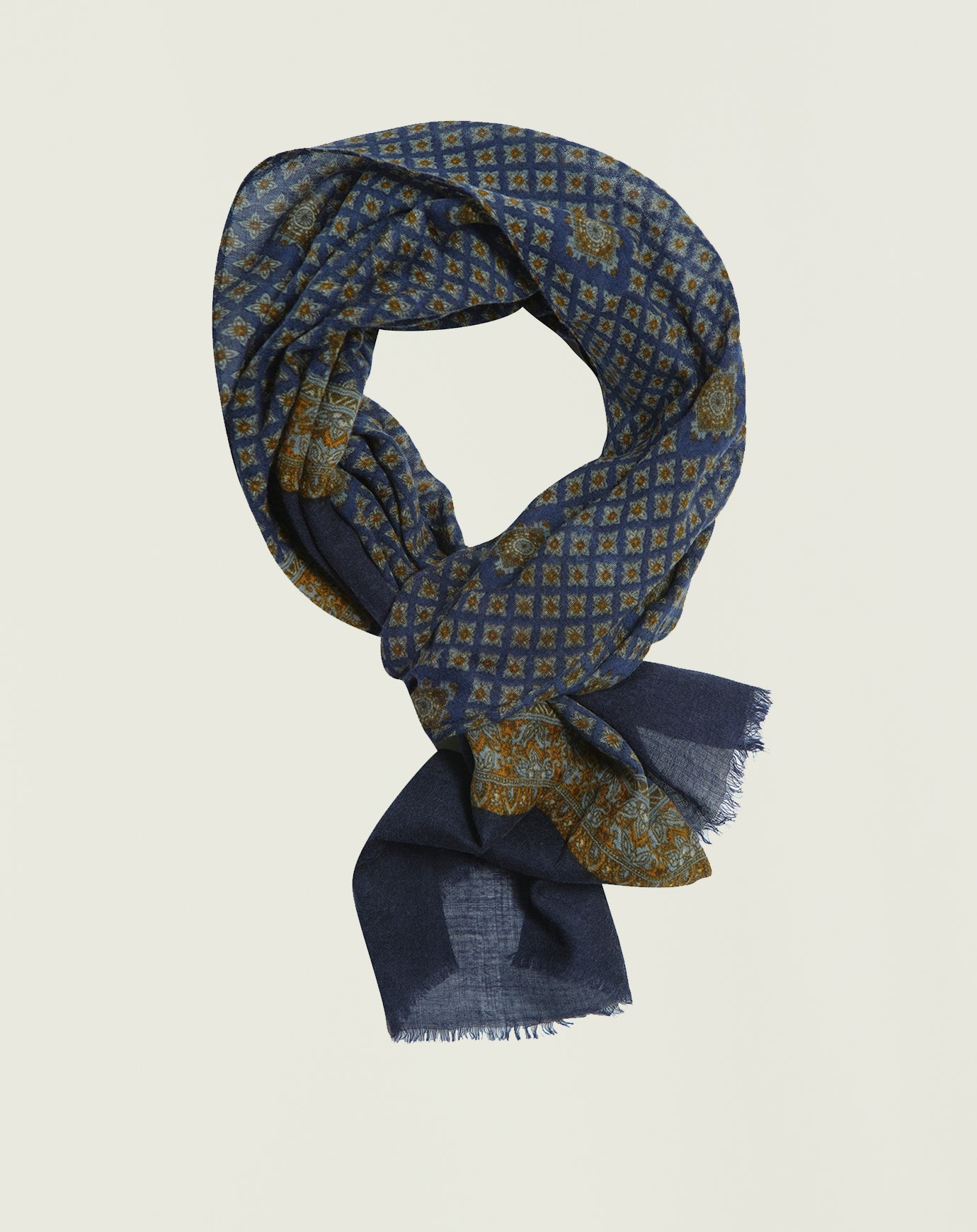 Echarpe Chamba - Indigo - Lafaurie