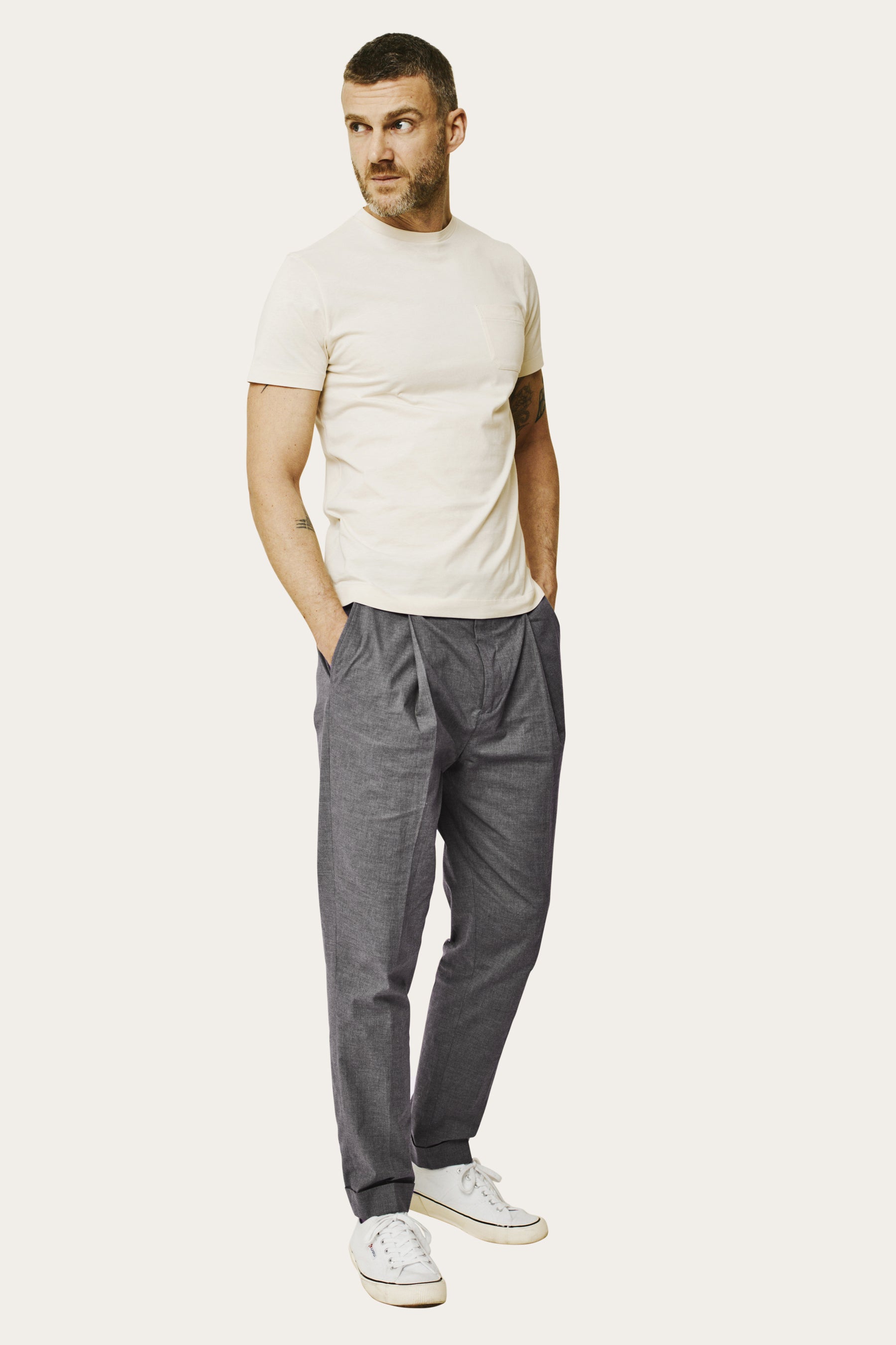 Pantalon Bergson - Gris - Lafaurie